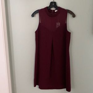 NWT - BCBG Generation maroon dress